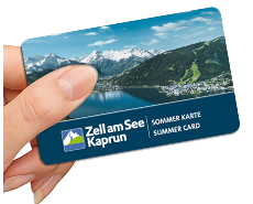 Sommerkarte Zell am See/Kaprun
